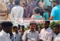 காவிரி கரையில் குடிக்க கூட தண்ணீர் இல்லை என்று மனு கொடுக்கும் போராட்டம்